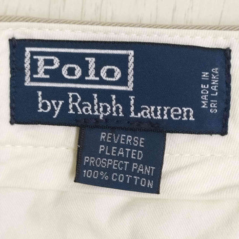 ポロバイラルフローレン Polo by RALPH LAUREN PROSPECT PANT 2タック チノスラックス メンズ 31/34