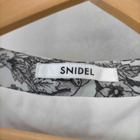 スナイデル snidel 22AW ベルト付きプリーツフリルワンピ-ス レディース JPN:0