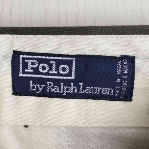 ポロバイラルフローレン Polo by RALPH LAUREN マカオ製 2タック チノスラックス メンズ 31