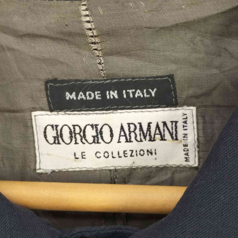 ジョルジオアルマーニ Giorgio Armani LE COLLEZIONI イタリア製 リネンコットン カバーオール メンズ EUR:50