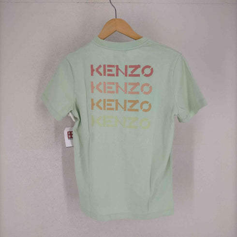 ケンゾー KENZO Logo color lime green T-Shirt レディース JPN:S