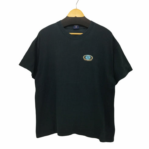 ステューシー Stussy 90S 赤青タグ USA製 SSリンク S/Sカットソー クルーネックTシャツ MADE IN USA OLD メンズ JPN:L