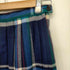 WOOL MARK フランス製 チェック柄プリーツスカート レディース 40