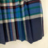 WOOL MARK フランス製 チェック柄プリーツスカート レディース 40