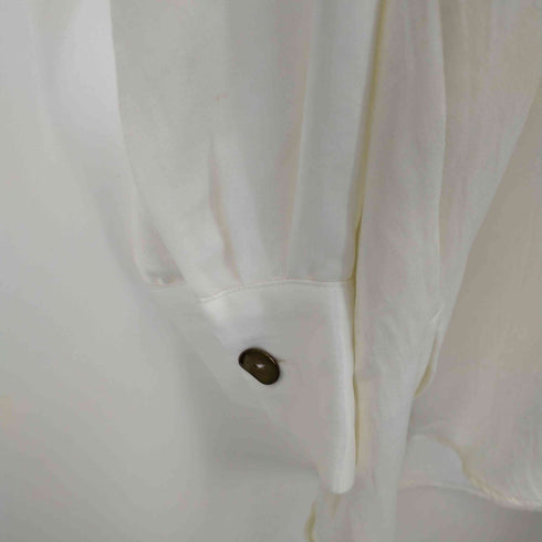 ザラ ZARA SATIN EFFECT LONG TUNIC BLOUSE レディース JPN:XS