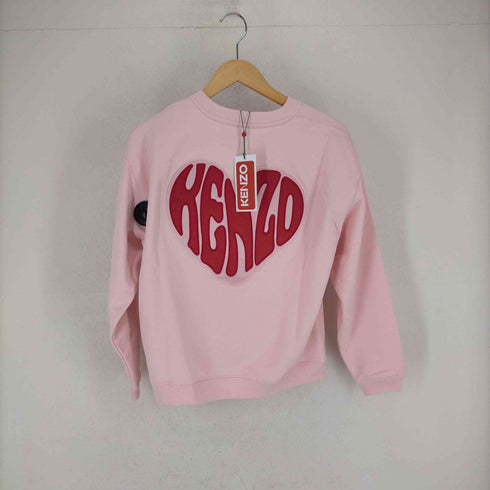 ケンゾーパリス KENZO PARIS 両面ハートワッペンクルーネックスウェット レディース JPN:S