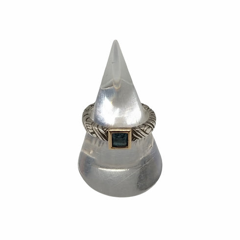 スタージュエリー STAR JEWELRY K14 925 トライバルリング レディース 13号
