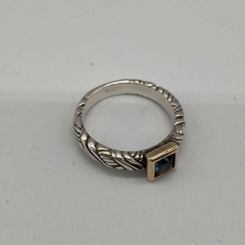 スタージュエリー STAR JEWELRY K14 925 トライバルリング レディース 13号
