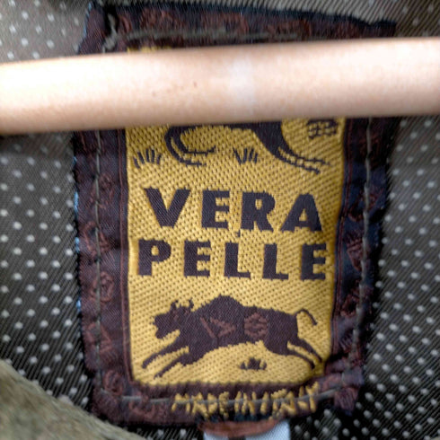 ベラペレ VERA PELLE スウェードトラッカージャケット メンズ JPN:L