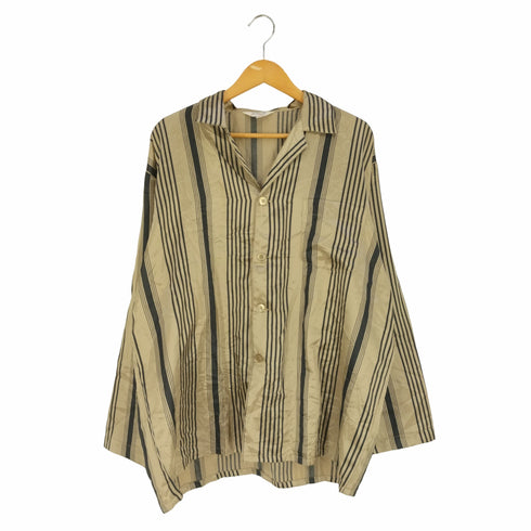 H.D.L.D. サテン ストライプ パジャマシャツ メンズ import:XL