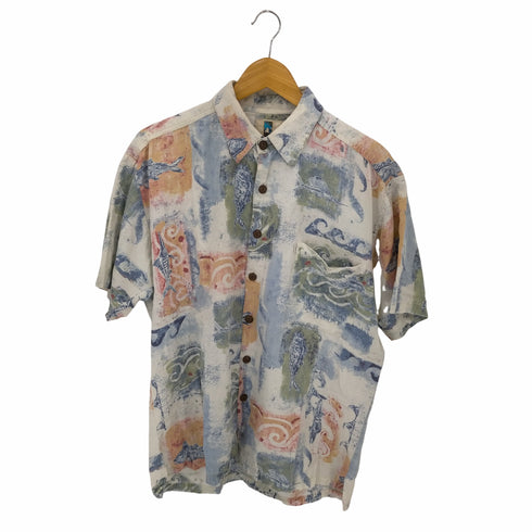 カハラ KAHALA 90S レーヨン混 アロハシャツ メンズ JPN:M