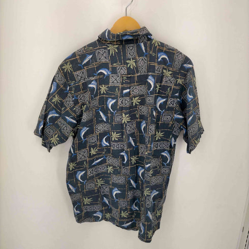 90S レーヨン混 アロハシャツ メンズ JPN:XL
