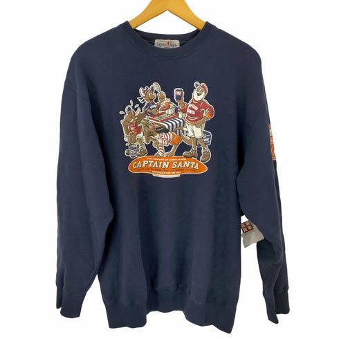 キャプテンサンタ CAPTAIN SANTA キャラクタープリント L/S スウェット メンズ JPN:L