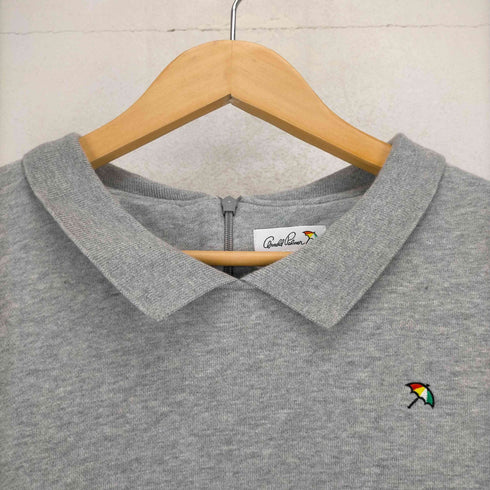 アーノルドパーマー Arnold Palmer 襟付 ジップスウェット レディース