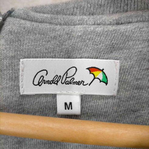 アーノルドパーマー Arnold Palmer 襟付 ジップスウェット レディース