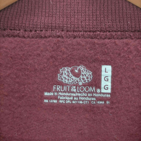 フルーツオブザルーム FRUIT OF THE LOOM Vガゼットスウェット メンズ JPN:L