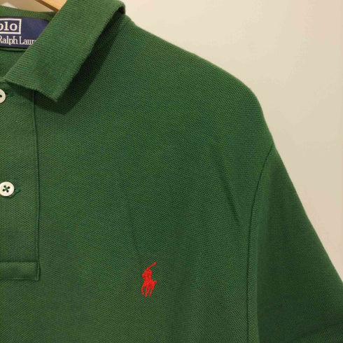 ポロバイラルフローレン Polo by RALPH LAUREN ポニー刺繍 半袖ポロシャツ メンズ L