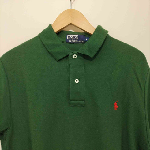 ポロバイラルフローレン Polo by RALPH LAUREN ポニー刺繍 半袖ポロシャツ メンズ L