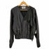 ベジャス VEJAS Handkerchief Necktie Leather Bomber Jacket ハンカチーフネックタイ ボンバージャケット メンズ import:M