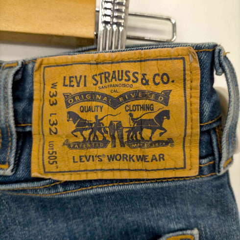 リーバイス Levis LOT505 ストレートデニムパンツ メンズ 33×32