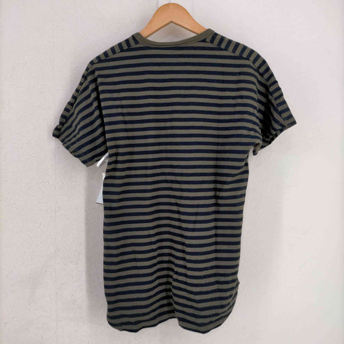 ノンネイティブ nonnative DWELLER TEE DS COTTON BORDER JERSEY OVER DYED メンズ JPN:1