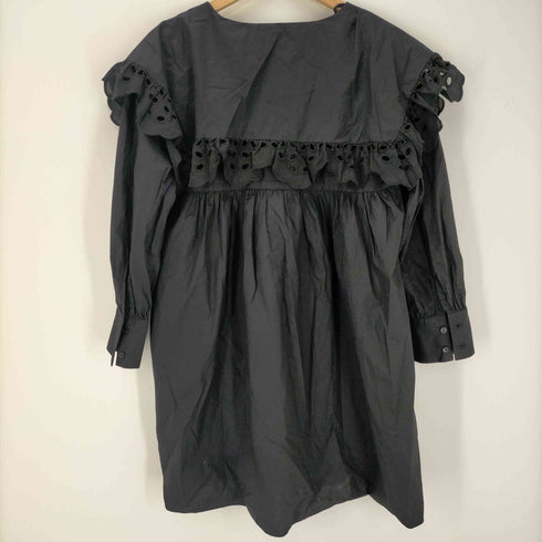 ザラ ZARA フリルカラーシャツワンピース レディース import:XS