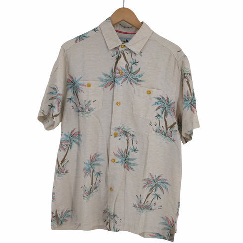 トミーバハマ Tommy Bahama シルク アロハシャツ メンズ import:S