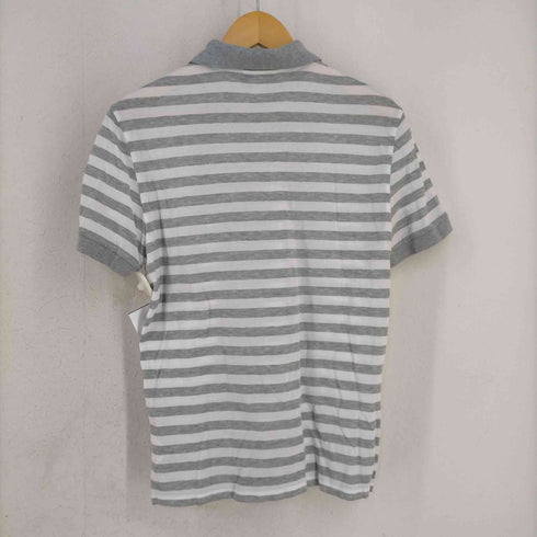 ラコステ LACOSTE SLIM FIT ノーティカルボーダーポロ レディース US:4