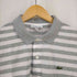 ラコステ LACOSTE SLIM FIT ノーティカルボーダーポロ レディース US:4