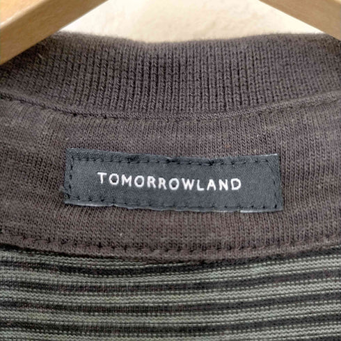 トゥモローランド TOMORROWLAND ボーダースキッパーポロ メンズ