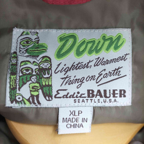 エディーバウアー Eddie Bauer EB550 FILL POWER キルティングダウンジャケット レディース JPN:XL