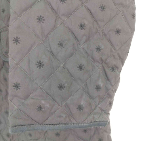 エディーバウアー Eddie Bauer 雪柄 キルティングダウンジャケット レディース JPN:XL