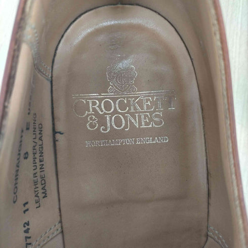クロケットアンドジョーンズ CROCKETT&JONES インググランド製 STRAIGHT TIP CONNAUGHT 7742 メンズ UK:8E