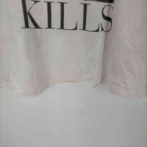 ヒステリックグラマー HYSTERIC GLAMOUR OLD SMOKIN KILLS クルーネックTシャツ レディース FREE