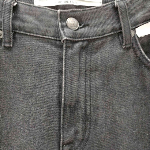 キムヘキム KIMHEKIM BLACK FLARED JEANS メンズ UK:27