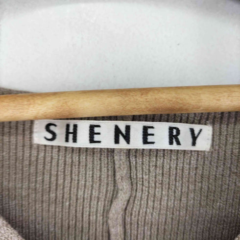 シーナリー SHENERY リブニットワンピース レディース FREE