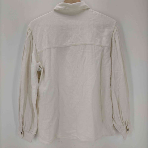 ザラ ZARA rustic shirt レディース import:XS