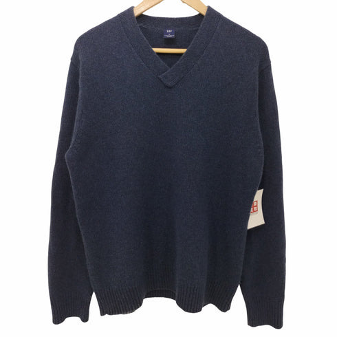 ギャップ Gap 00s Vネックアンゴラ混ウールニット メンズ M