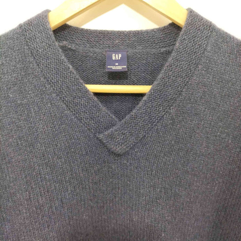 ギャップ Gap 00s Vネックアンゴラ混ウールニット メンズ M