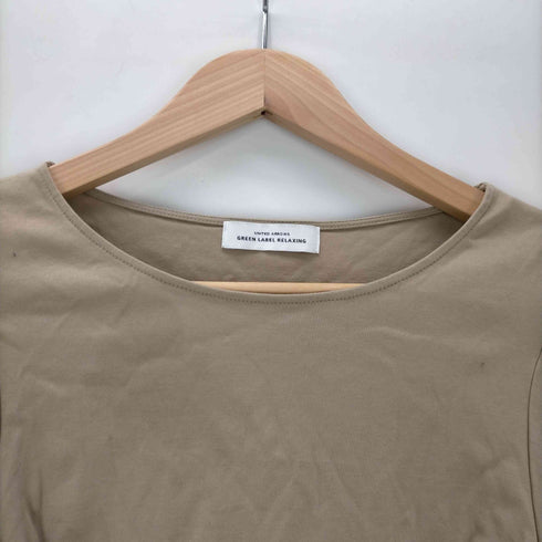 ユナイテッドアローズグリーンレーベルリラクシング UNITED ARROWS green label relaxing カウルスリーブ プルオーバー カットソー レディース