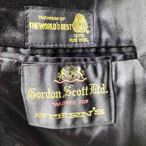 gordon scott ltd 80~90s USA製 ACTWUユニオンチケットTAILORED FOR STERN'S ヴィンテージウールチェスターコート メンズ