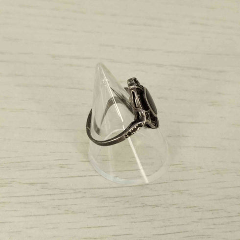 925 TH刻印 ストーンリング メンズ 13号