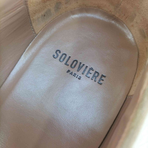 ソロヴィエール SOLOVIERE イタリア製 レザースリッポン メンズ EUR:42