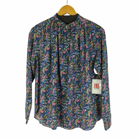 amherst パイピング衿ブラウス 別注カラー Flowers レディース JPN:M