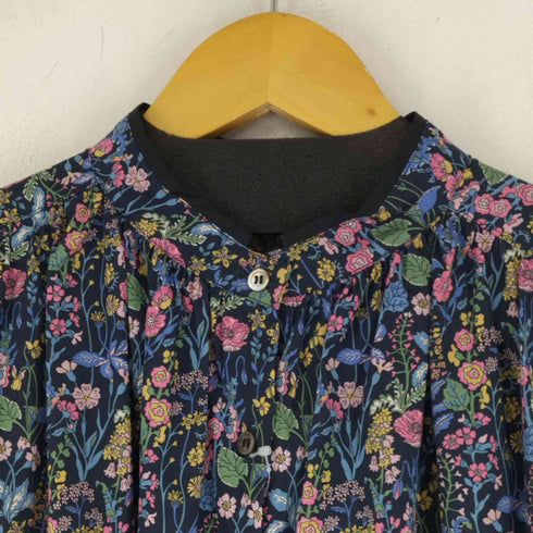amherst パイピング衿ブラウス 別注カラー Flowers レディース JPN:M