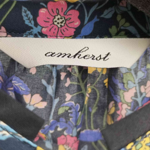 amherst パイピング衿ブラウス 別注カラー Flowers レディース JPN:M