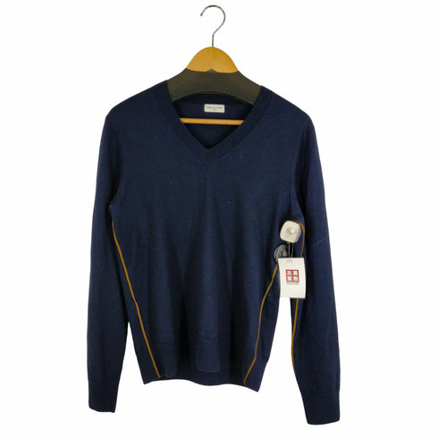 ドリスヴァンノッテン DRIES VAN NOTEN Vネック パイピングニット メンズ import:S