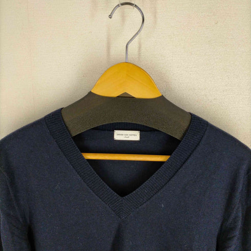 ドリスヴァンノッテン DRIES VAN NOTEN Vネック パイピングニット メンズ import:S