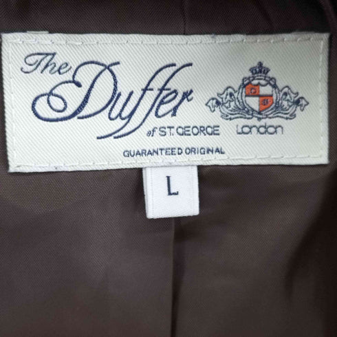 ザダファーオブセントジョージ The DUFFER of ST.GEORGE ビッグシルエット オーバーサイズ ステンカラーコート メンズ JPN:L