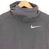 ナイキ NIKE DRI-FIT ロゴプリント ハイネックプルオーバーパーカー メンズ import:M